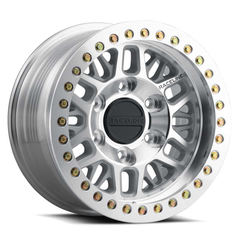 Raceline RT951M Ryno 17x9in / 8x165.1 BP / -12mm Offset / 130.81mm Bore - Machined Beadlock Wheel