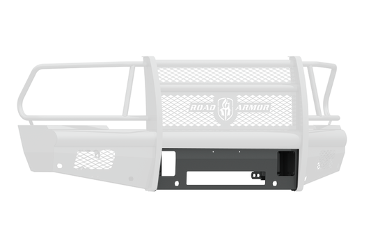 Road Armor 10-18 Dodge 2500 Vaquero Front Non-Winch Plate - Tex Blk
