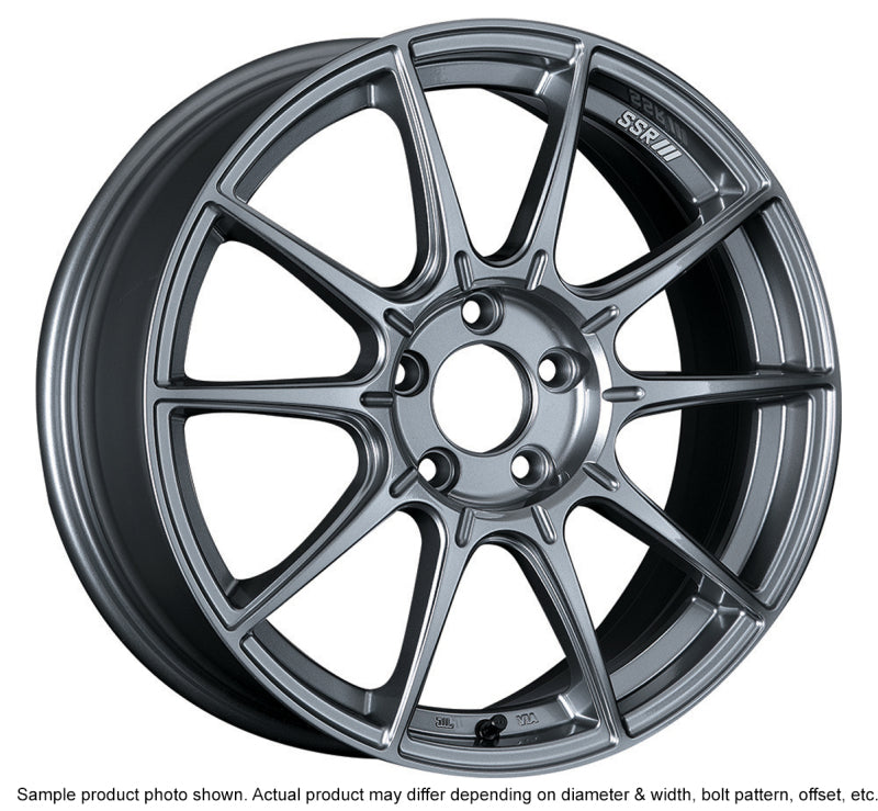 SSR GTX01 19x8.5 5x112 45mm Offset Dark Silver Wheel (S/O, No Cancellations)