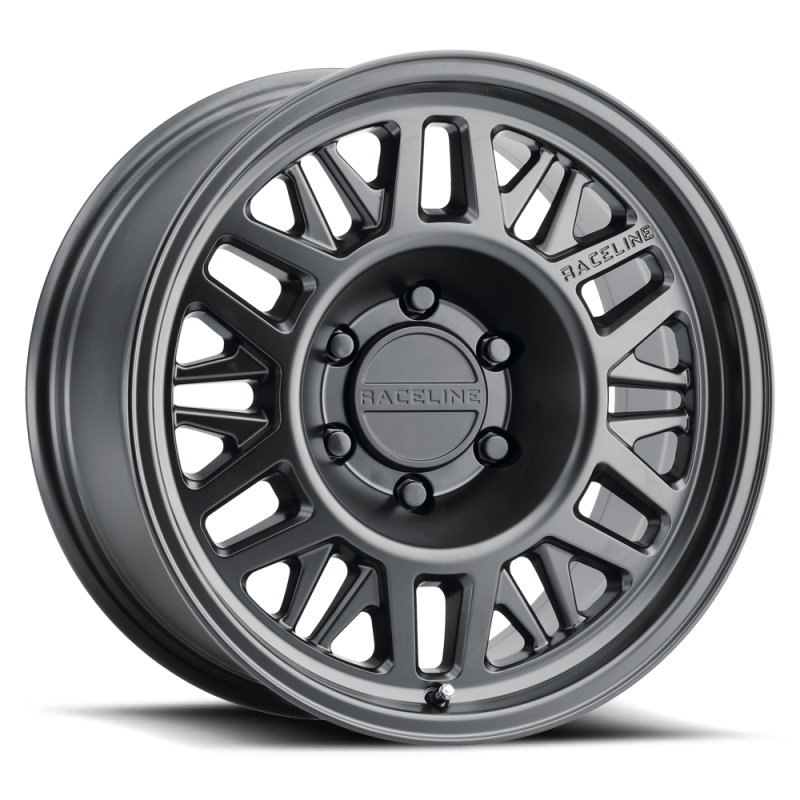 Raceline 451B Ryno 17x8.5in / 6x135 BP / 0mm Offset / 87.1mm Bore - Satin Black Wheel