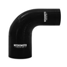 Load image into Gallery viewer, Mishimoto Silicone Reducer Coupler 90 Degree 1.75in to 2.5in - Black