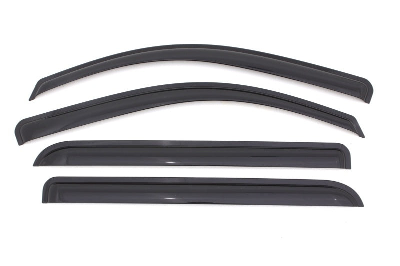 AVS 15-18 Chevy Silverado 2500 Crew Cab Ventvisor Outside Mount Window Deflectors 4pc - Smoke