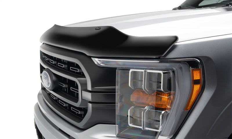 AVS 15-18 GMC Sierra 2500 (Excl. Induction Hood) Bugflector Medium Profile Hood Shield - Smoke