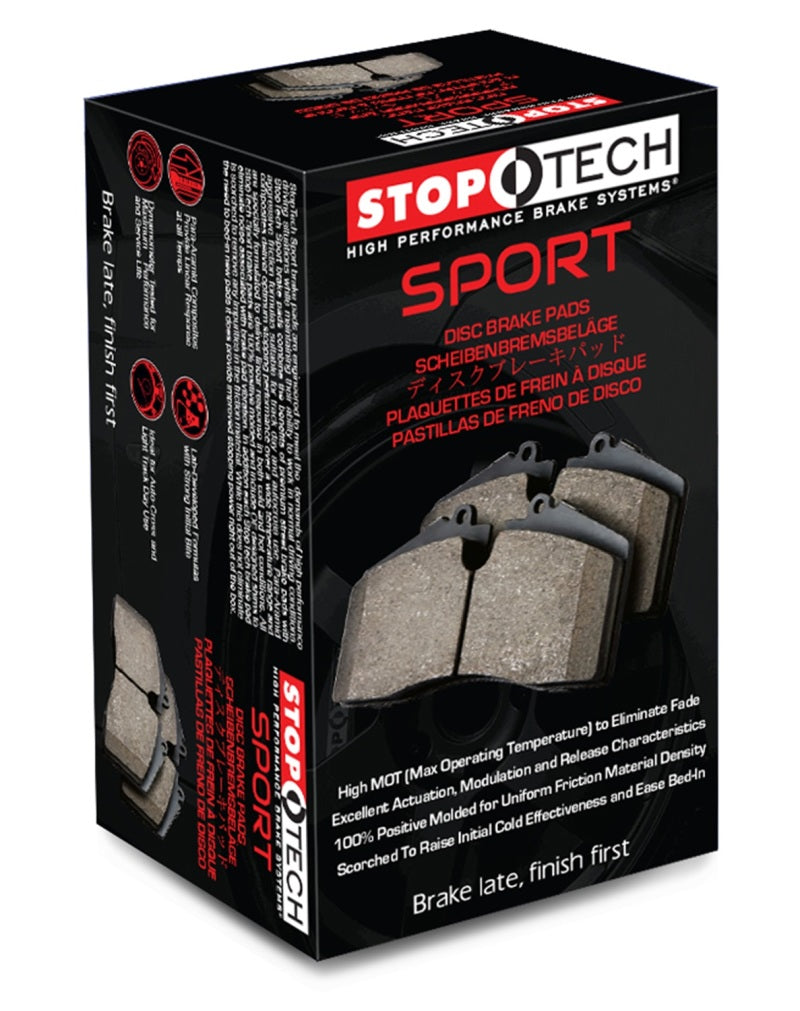 StopTech Sport Brake Pads w/Shims - Front