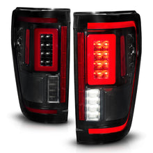 Load image into Gallery viewer, ANZO 21-23 Ford F-150 LED Taillights Seq. Signal w/BLIS Cover - Black Smoke