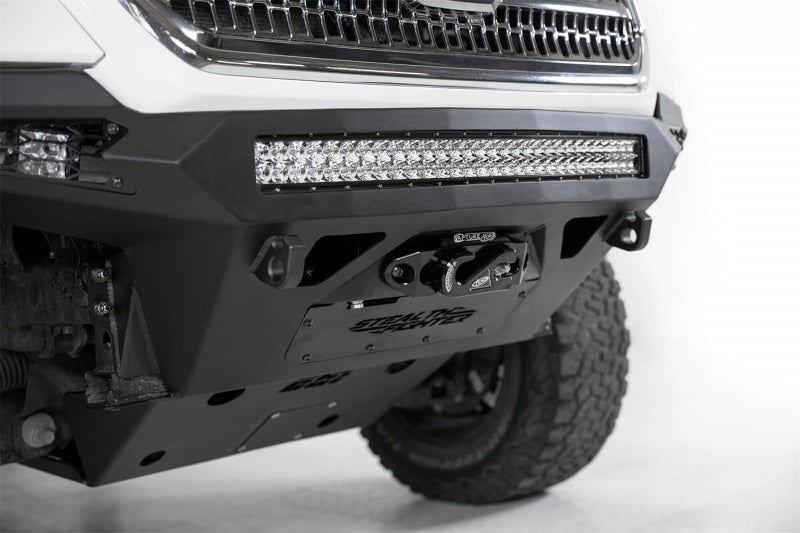 Addictive Desert Designs 16-19 Toyota Tacoma Stealth Fighther Front Bumper w/ Winch Mount-Bumpers - Steel-San Diego Overlanding-Addictive Desert Designs