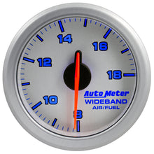 Load image into Gallery viewer, Autometer Airdrive 2-1/6in Wideband Air / Fuel Gauge 10:1-17:1 ARF Range - Silver