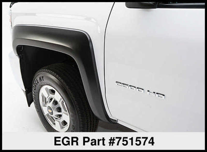 EGR 14+ Chev Silverado 6-8ft Bed Rugged Look Fender Flares - Set