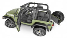 Load image into Gallery viewer, BedRug 18-23 Jeep Wrangler JL BedTred 4 Door 6 PC Rear Kit w/ Gap Hider