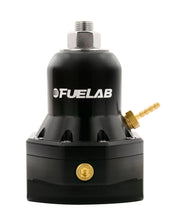 Load image into Gallery viewer, Fuelab 565 Carb Adjustable FPR 4-12 PSI (2) -10AN In (1) -10AN Return Max Flow Bypass - Black