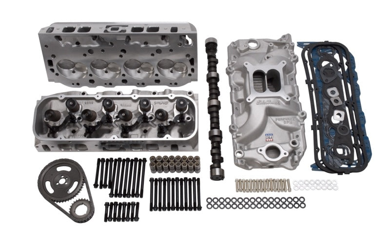 Edelbrock Power Package Top End Kit E-Street and Performer BBC