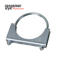 Load image into Gallery viewer, Diamond Eye CLAMP 4in 3/8in U-BOLT 11 GAUGE SADDLE ZINC-COATED HEAVY DUTY