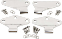 Load image into Gallery viewer, Kentrol 07-18 Jeep Wrangler JK Body Door Hinge Set 4 Pieces 2 Door - Polished Silver