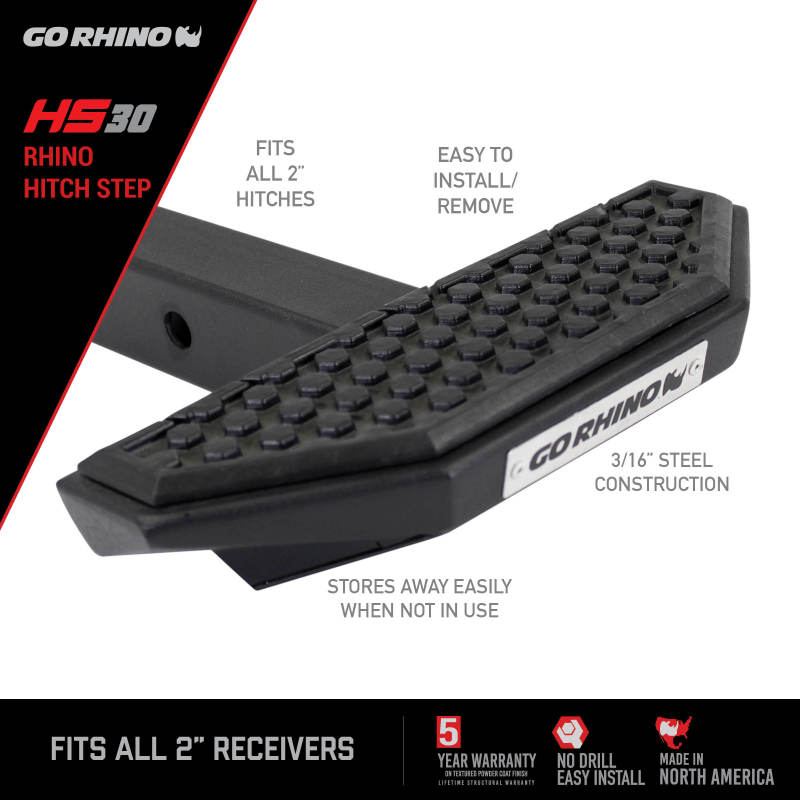 Go Rhino HS-30 Rhino Hitch Step