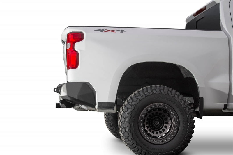 Addictive Desert Designs 19-20 GM 1500 Stealth Fighter Rr Bumper w/ Backup Sensor Cutouts-Bumpers - Steel-San Diego Overlanding-Addictive Desert Designs