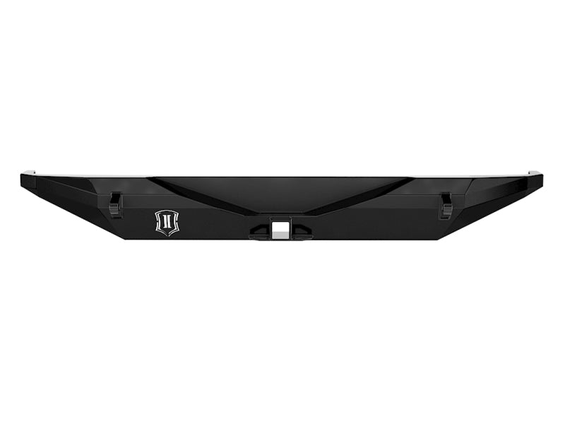 ICON 2018+ Jeep Wrangler JL Pro Series Rear Bumper w/Hitch/Tabs