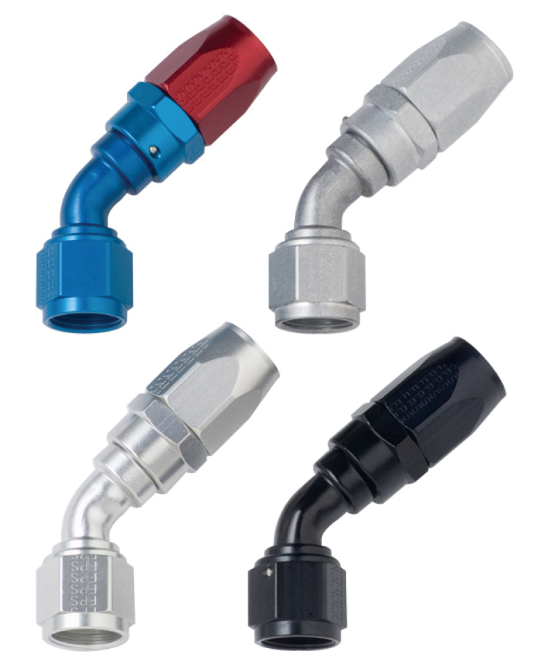 Fragola -8AN x 45 Degree Power Flow Hose End