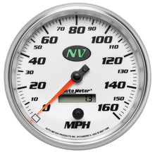 Load image into Gallery viewer, AutoMeter Gauge Speedometer 5in. 160MPH Elec. Programmable NV