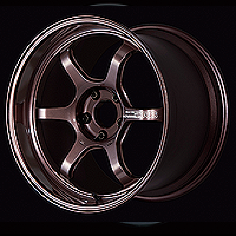 Advan R6 18x9.5 +45 5x114.3 Racing Copper Bronze Wheel