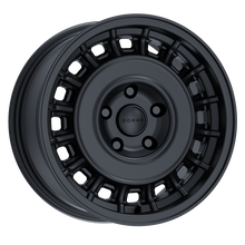 Load image into Gallery viewer, Nomad N502SB Arvo 15x7in / 5x100 BP / 15mm Offset / 56.1mm Bore - Satin Black Wheel