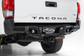 Addictive Desert Designs 16-19 Toyota Tacoma Stealth Fighter Rear Bumper w/ Backup Sensor Cutouts-Bumpers - Steel-San Diego Overlanding-Addictive Desert Designs