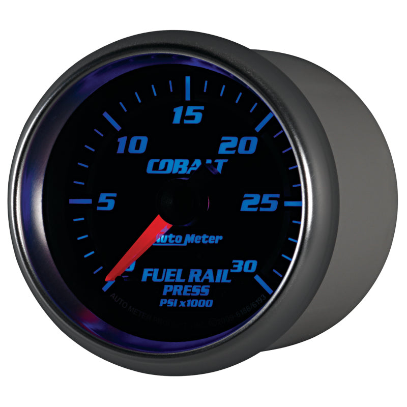 Autometer Cobalt 52mm 0-30,000 PSI F/S Electronic Diesel Fuel Rail Pressure Gauge (Cummins 5.9L)