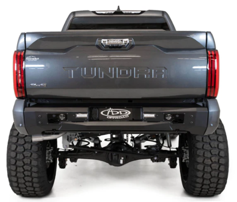 Addictive Desert Designs 22-23 Toyota Tundra Stealth Fighter Winch Rear Bumper-Bumpers - Steel-San Diego Overlanding-Addictive Desert Designs
