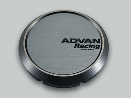 Advan 63mm Flat Centercap - Hyper Black-Wheel Center Caps-San Diego Overlanding-Advan