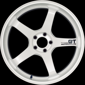 Advan GT Premium Version 19x10.5 +32 5x112 Racing White Wheel