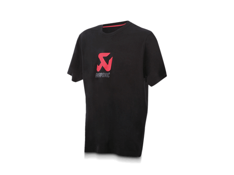 Akrapovic Mens Logo Black T-Shirt - Small