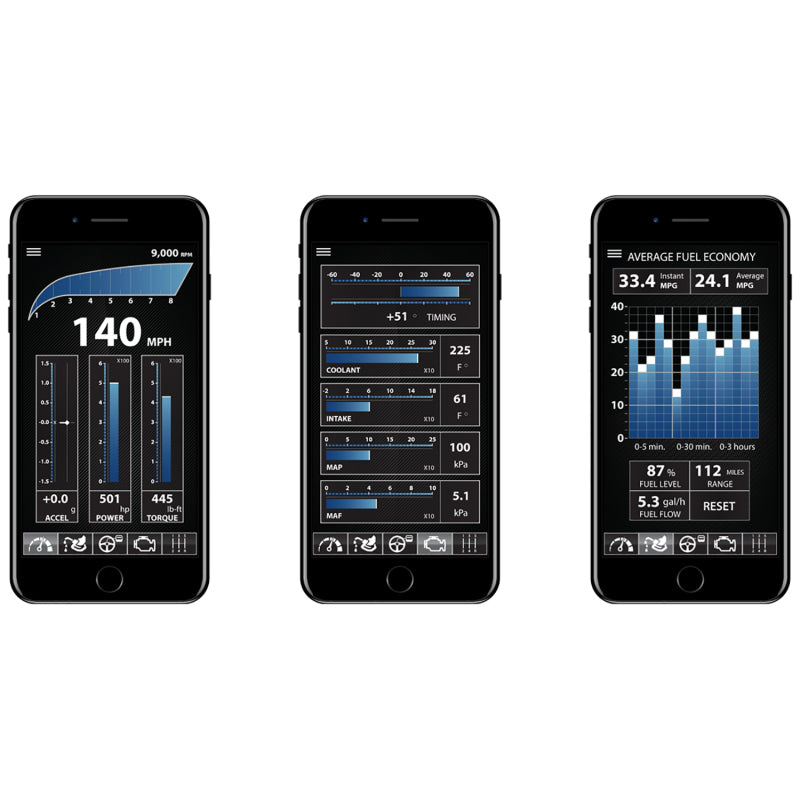 Autometer OBD-II Wireless Data Module Bluetooth DashLink for Apple IOS & Andriod Devices