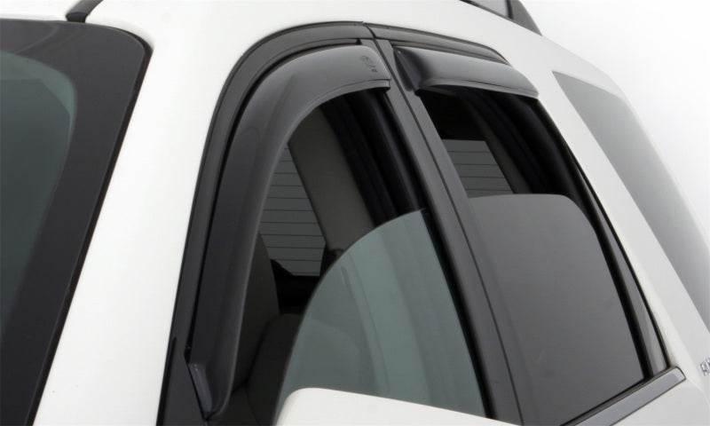 AVS 13-18 Nissan Pathfinder Ventvisor In-Channel Front & Rear Window Deflectors 4pc - Smoke