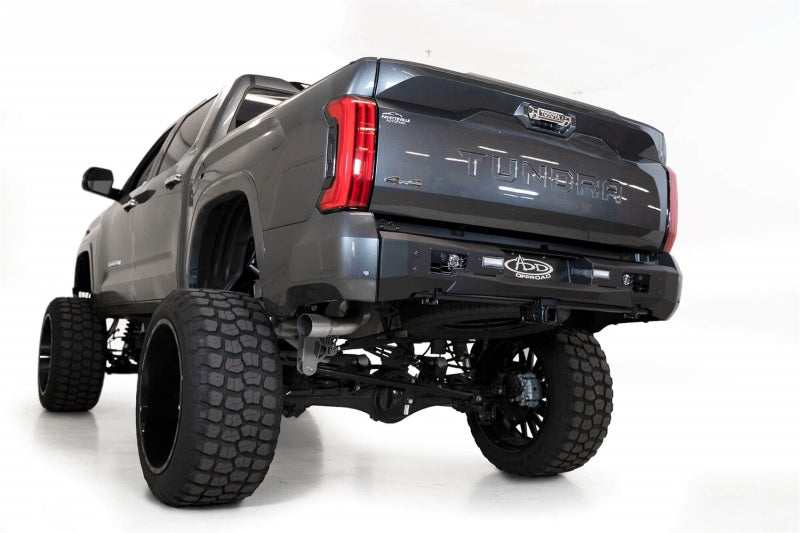 Addictive Desert Designs 22-23 Toyota Tundra Stealth Fighter Winch Rear Bumper-Bumpers - Steel-San Diego Overlanding-Addictive Desert Designs