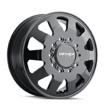 Load image into Gallery viewer, Mayhem 8181 Challenger Dually 22x8.25 / 10x225 BP / 169mm Offset / 170.1mm Hub Full Black Wheel