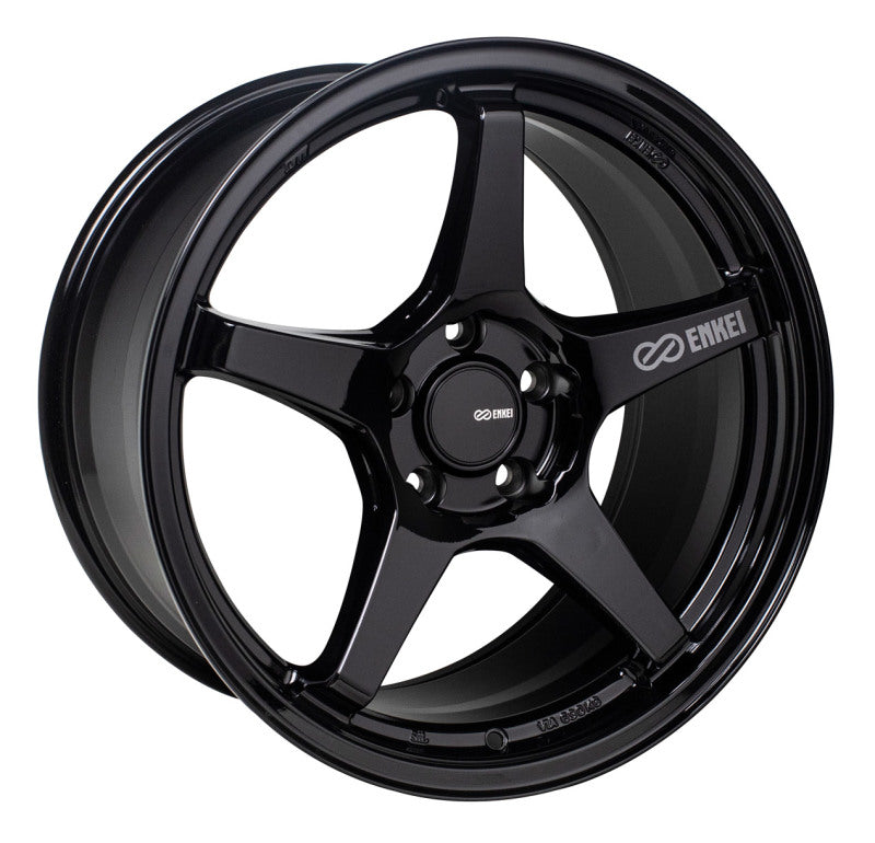 Enkei TS-5 18x8 5x100 45mm Offset 72.6mm Bore Gloss Black