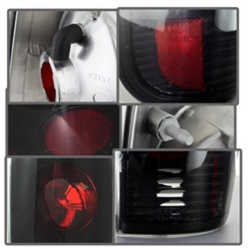 Spyder Ford F150 Styleside 97-03/F250/350/450/550 Euro Style Tail Lights Blk Smke ALT-YD-FF15097-BSM