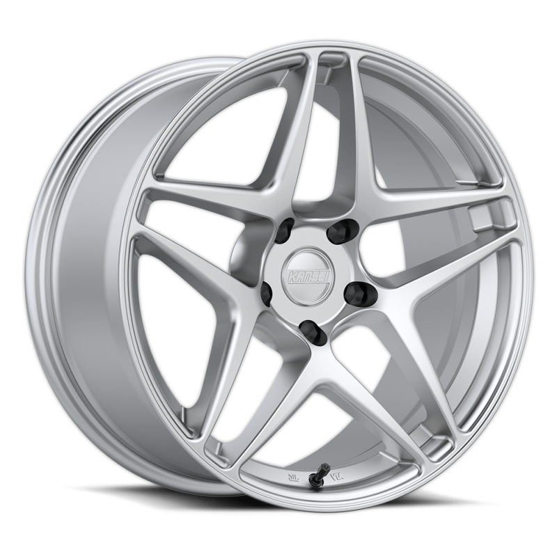 Kansei K15H Astro 18x10.5in / 5x100 BP / 12mm Offset / 73.1mm Bore - Hyper Silver Wheel