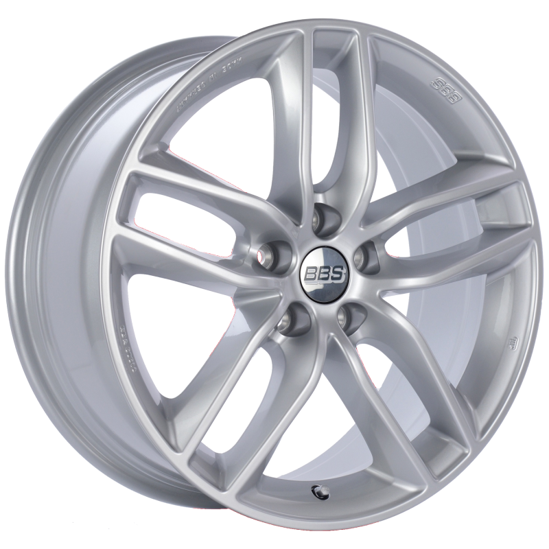 BBS SX 19x8.5 5x108 ET45 Sport Silver Wheel -70mm PFS/Clip Required