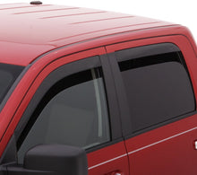 Load image into Gallery viewer, AVS 2019 Chevrolet Silverado 1500 Ext. Cab/DC Ventvisor Front &amp; Rear Window Deflectors 4pc - Smoke