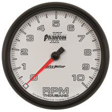 Load image into Gallery viewer, Autometer Phantom II 5in Electrical 10K RPM In-Dash Tachometer