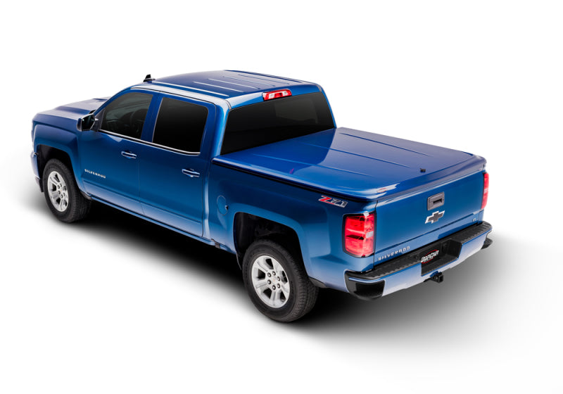 UnderCover 14-18 Ram 1500-3500 6.4ft Lux Bed Cover - Blue Streak