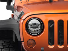 Load image into Gallery viewer, Raxiom 07-18 Jeep Wrangler JK LED Halo Headlights- Black Housing (Clear Lens)