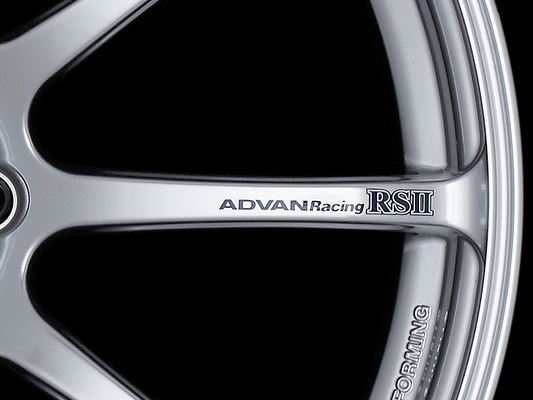 Advan RSII Spoke Sticker (Blue) - 2 Pack-Wheel Accessories-San Diego Overlanding-Advan