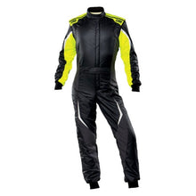 Load image into Gallery viewer, OMP Tecnica Evo Overall My21 Black/Yellow - Size 44 (Fia 8856-2018)