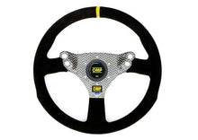 Load image into Gallery viewer, OMP 320 Hybrid S Flat Steering Wheel Black