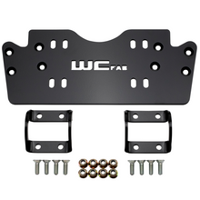 Load image into Gallery viewer, Wehrli 2019+ Honda Talon X/R Winch Mount Plate Kit - WCFab Front Bumper