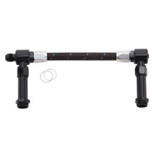 Load image into Gallery viewer, Russell Performance -8 AN to -8 AN ProClassic Holley 4150 Dual Inlet Carb Kit (Black/Silver)