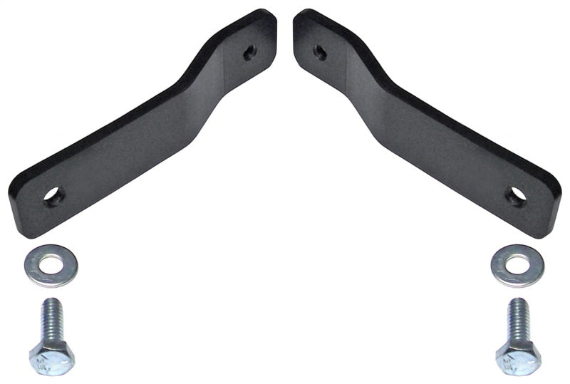 RockJock JK Brake Line Relocation Bracket Kit Rear