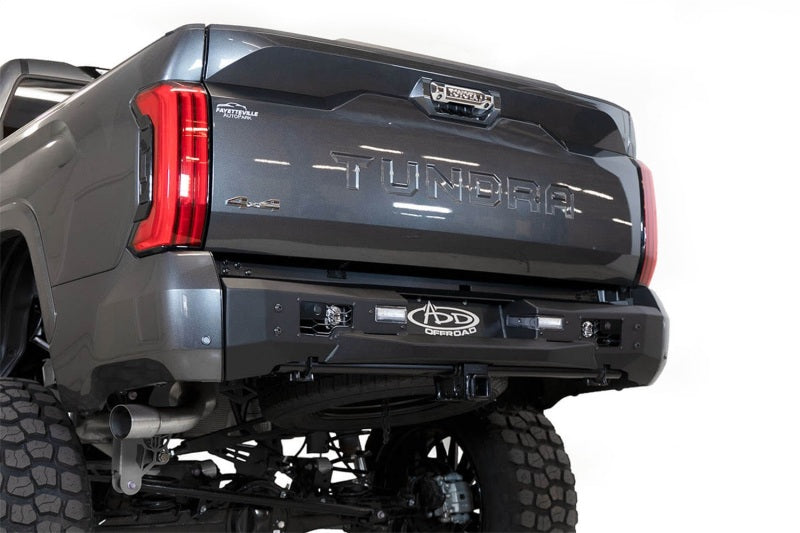 Addictive Desert Designs 22-23 Toyota Tundra Stealth Fighter Winch Rear Bumper-Bumpers - Steel-San Diego Overlanding-Addictive Desert Designs