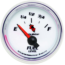 Load image into Gallery viewer, Autometer C2 52mm 240-33 Ohm Short Sweep Electronic Fuel Level Gauge